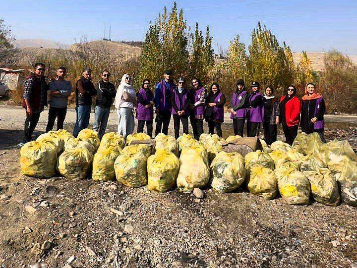 پاکسازی منطقه گردشگری حاشیه رودخانه شهرچای ارومیه پاکسازی منطقه گردشگری حاشیه رودخانه شهرچای ارومیه