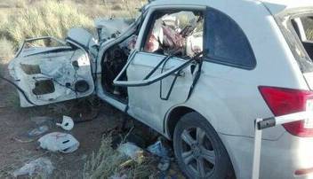 دو کشته حاصل واژگونی تویوتا کمری در همدان