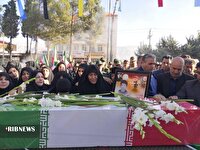 سرابله میزبان شهید گمنام