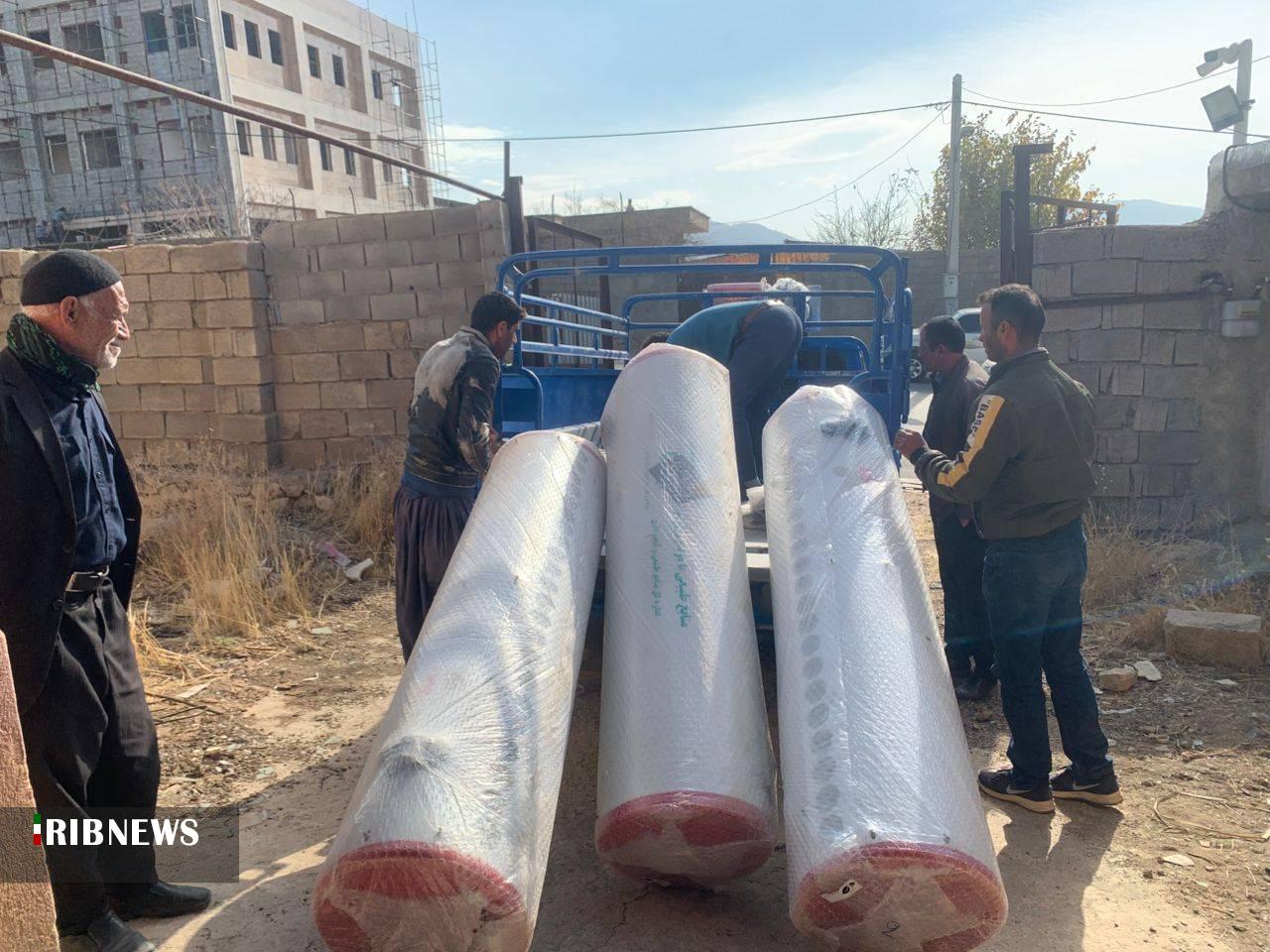 توزیع آبگرمکن خورشیدی در مناطق بدون گاز استان