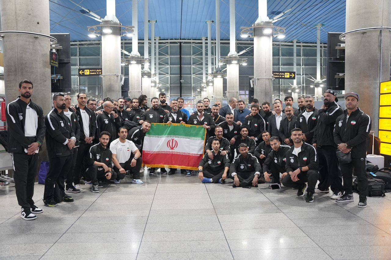 بازگشت افتخار آفرینان تیم ملی بدنسازی به میهن