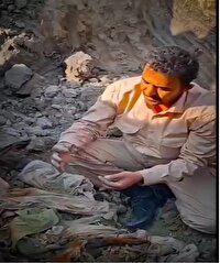 تفحص پیکر شهید دفاع مقدس در شرق دجله