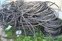 دستگیری سارق سیم برق در رامهرمز