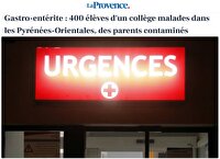 مسمومیت ۴۰۰ دانش آموز در فرانسه به علت نامشخص