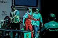 پاراوزنه برداری دختران؛ حسینی طلایی شد، ایمانی نقره‌ای