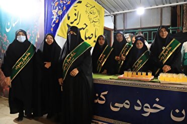 تجلیل از بانوان خادم موکب‌های بندرعباس