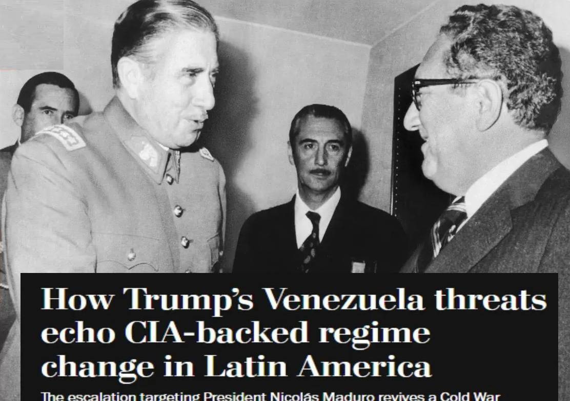 تهدید ونزوئلا یادآور تغییر دولت‌ها با حمایت سیا در آمریکای لاتین است