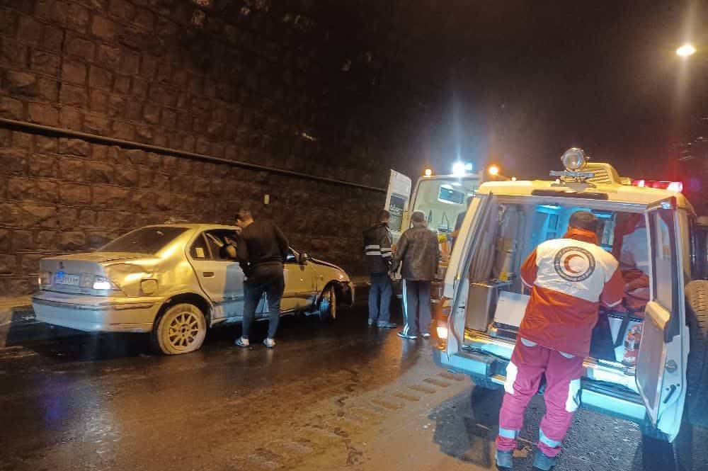 تصادف در جاده کازرون با ۳ مصدوم