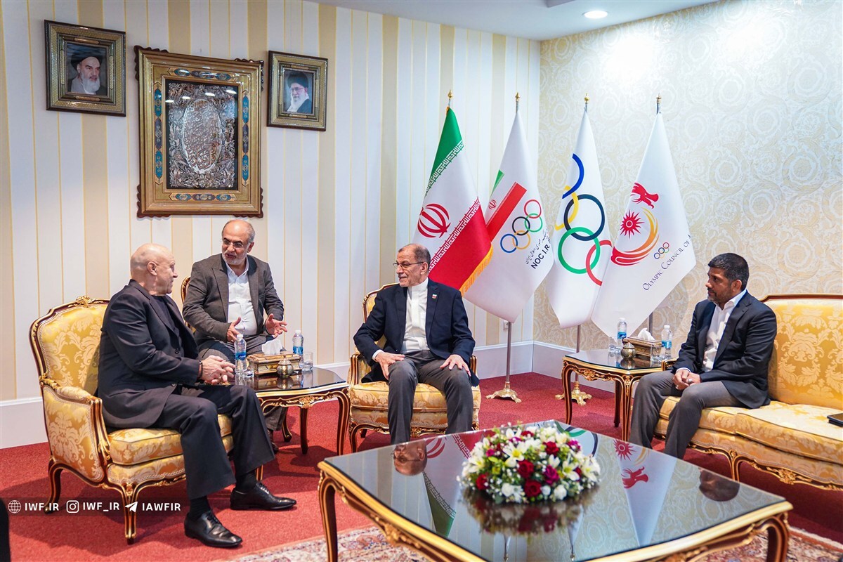 دیدار نایب رئیس اتحادیه جهانی کشتی با رئیس کمیته ملی المپیک دیدار نایب رئیس اتحادیه جهانی کشتی با رئیس کمیته ملی المپیک
