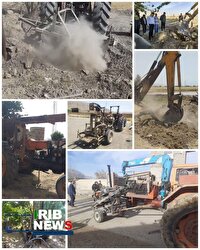 انسداد ۳۶ حلقه چاه غیرمجاز در دورود