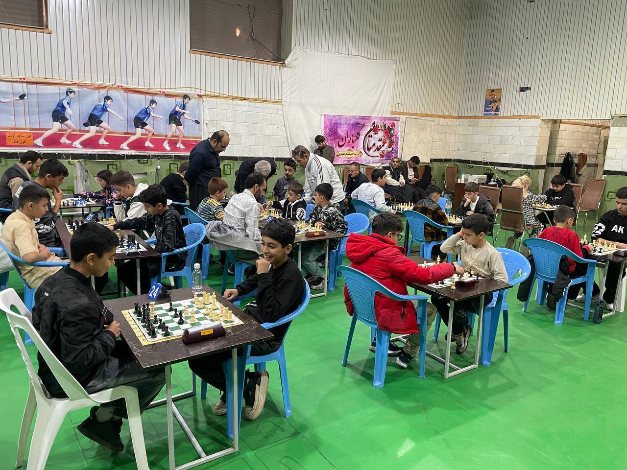 برگزاری مسابقات شطرنج جام آربابا در بانه