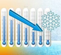سرد شدن هوا و یخبندان شبانه در زاهدان