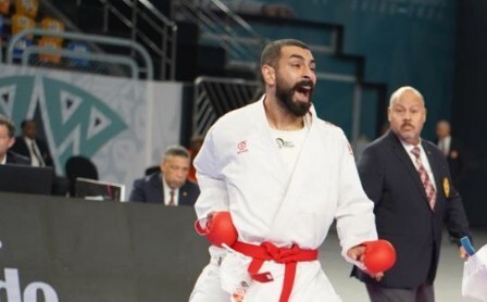 صعود اباذری به یک‌چهارم نهایی کاراته جهان