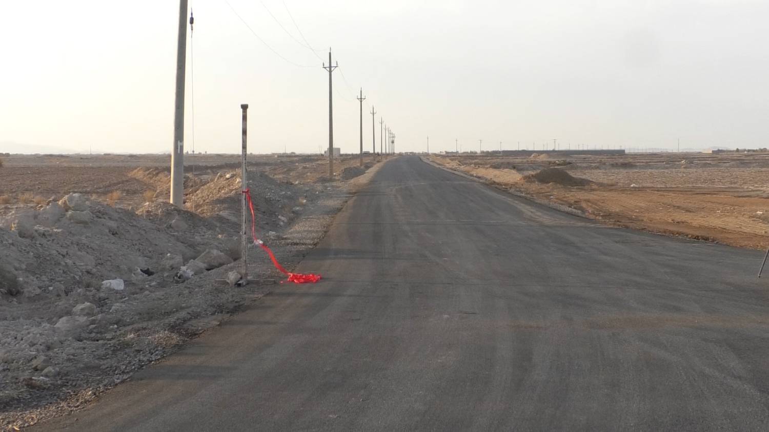 بهره برداری از جاده‌ای در برخوار