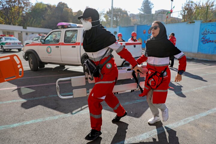 برگزاری مانور زلزله و ایمنی در مدارس فارس برگزاری مانور زلزله و ایمنی در مدارس فارس