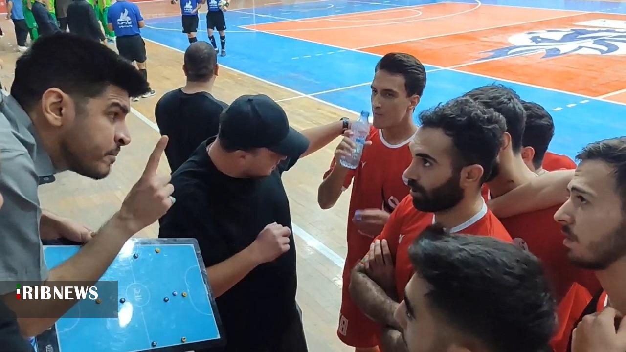 بُرد خانگی واروانرژی در لیک دسته یک فوتسال کشور