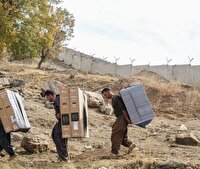 مدیریت تردد مرزنشینان در تمرچین با اجرای طرح زمان‌بندی الفبایی