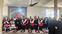 حضور کاروان یاوران سلامت جمعیت هلال احمر لرستان در شهرستان معمولان