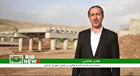 بازدید نماینده خرم آباد از پل در دست ساخت روستای دارایی