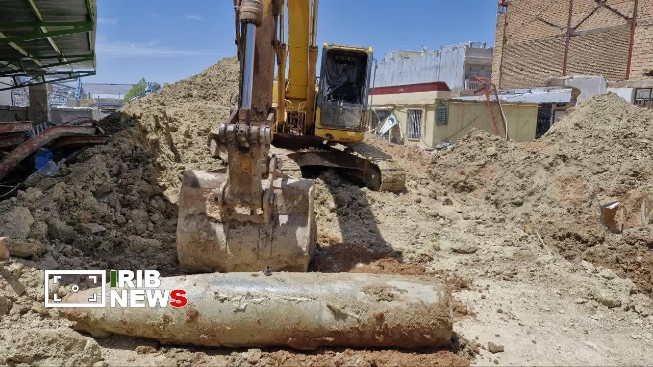 خنثی‌سازی بمب یک تنی در دلفان