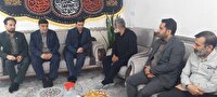 دیدار قائم‌مقام معاون استان‌های رسانه ملی با خانواده شهید بوخضیری در آبادان