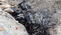 جان باختن ۲ نفر بر اثر واژگونی تریلر در محور پلدختر - اسلام آباد
