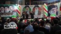 تجمع شبانه مردم لرستان تجلی لبیک با ولایت