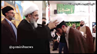 عمامه گذاری طلاب قم در روز عید غدیر خم