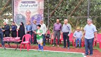 ابتکار نوآورانه در روستای دنگسرک نکا؛ رقابت فوتبالی برای ترویج کتابخوانی