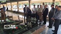 تجدید میثاق فرمانده انتظامی لرستان با شهدای جنگ رمضان در خرم‌آباد