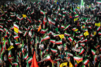 وحدت و همدلی، پیام مردم خوزستان در میدان+فیلم