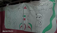 سرمشق همدلی معلمان قمی در سنگر خیابان برای دانش آموزان