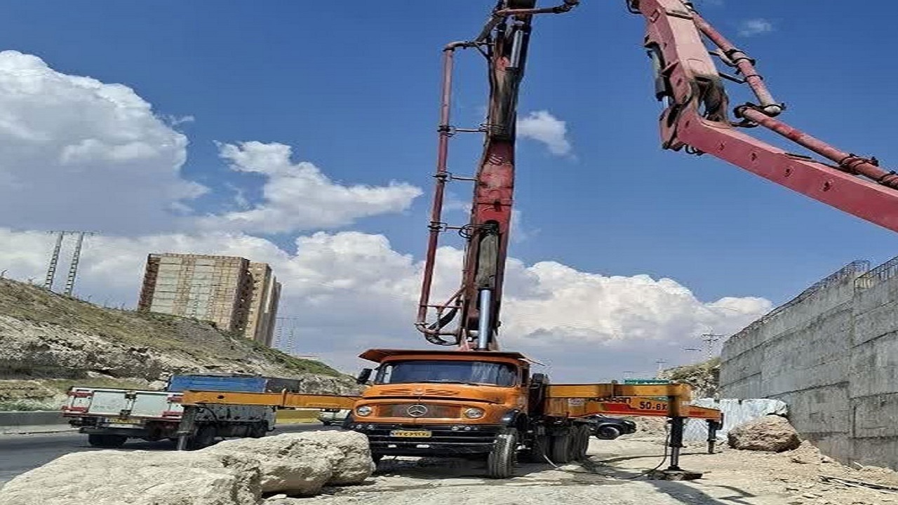 یک فوتی و ۲ مصدوم در حادثه بتن ریزی محدوده سه راهی اهر