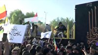 تشییع پیکر رهبر شهید انقلاب در نجف اشرف