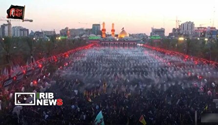پیکر مطهر قائد شهید امت به کربلا رسید