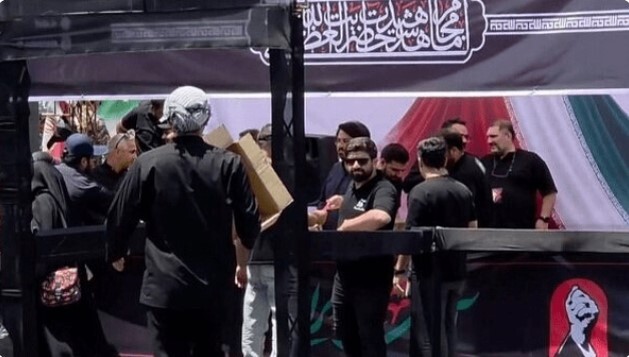 خدمت رسانی ۵۸ موکب اصفهان به زائران در مشهد