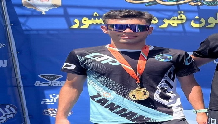 حضور ورزشکار زنجانی در اردوی تیم ملی ترای اتلون