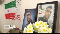 تکریم از خانواده شهید سجاد نجفوندی در خرم آباد