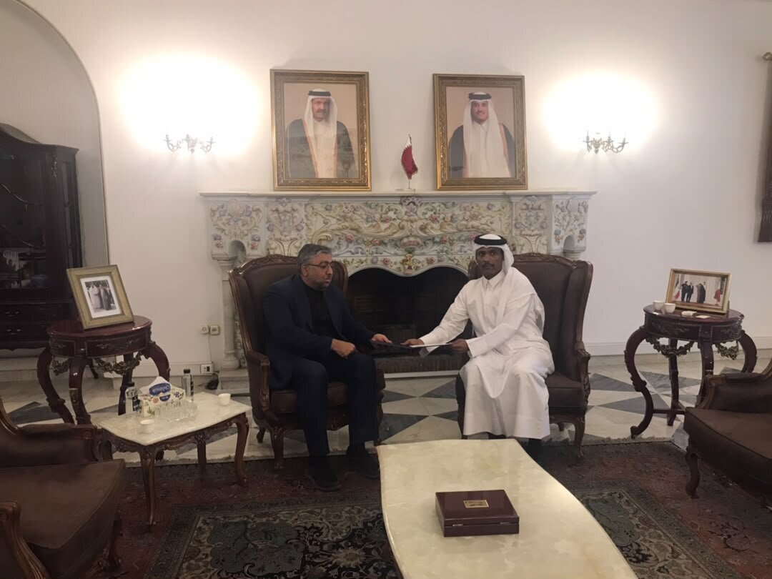 پیام تسلیت قالیباف به سفیر قطر تقدیم شد