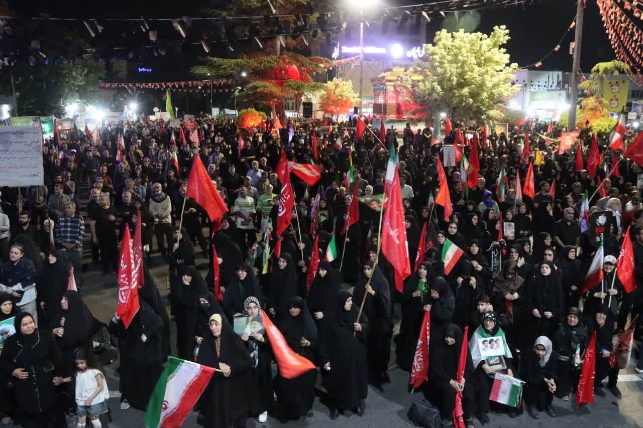 تاکید بر ادامه راه رهبر شهید در مازندران تاکید بر ادامه راه رهبر شهید در مازندران