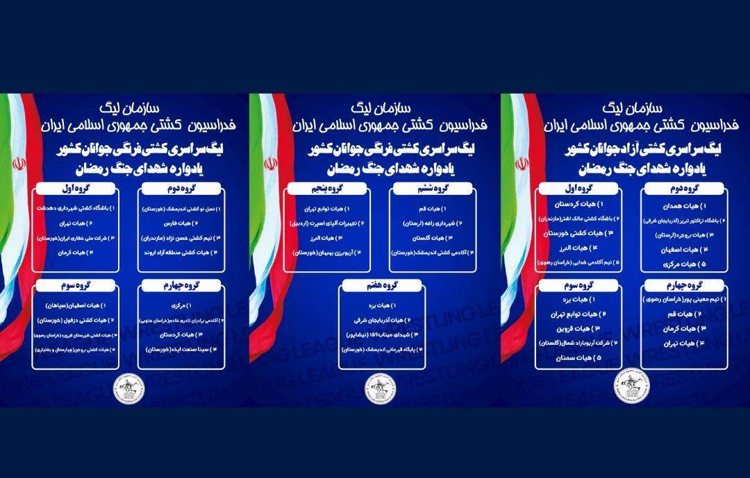 نمایندگان کشتی کردستان در قرعهکشی لیگ سراسری جوانان کشور نمایندگان کشتی کردستان در قرعهکشی لیگ سراسری جوانان کشور