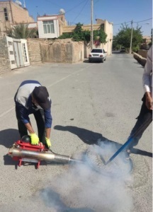 شست‌وشوی منهول فاضلاب در برخوار