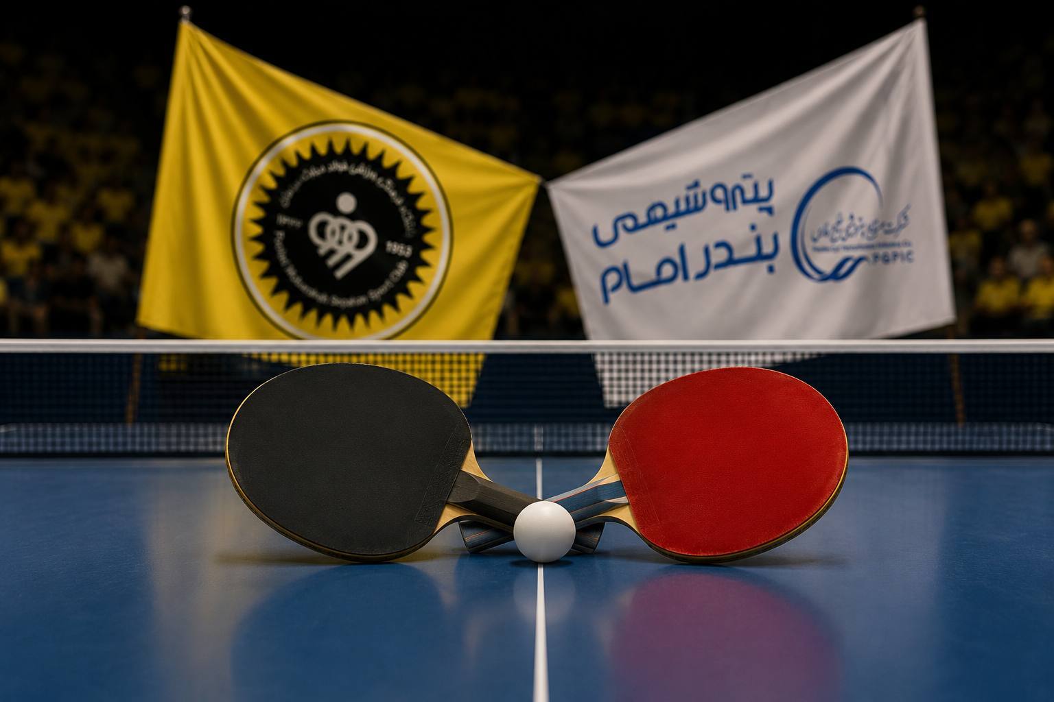 لیگ برتر تنیس روی میز؛ برتری پتروشیمی بندر امام مقابل فولاد مبارکه