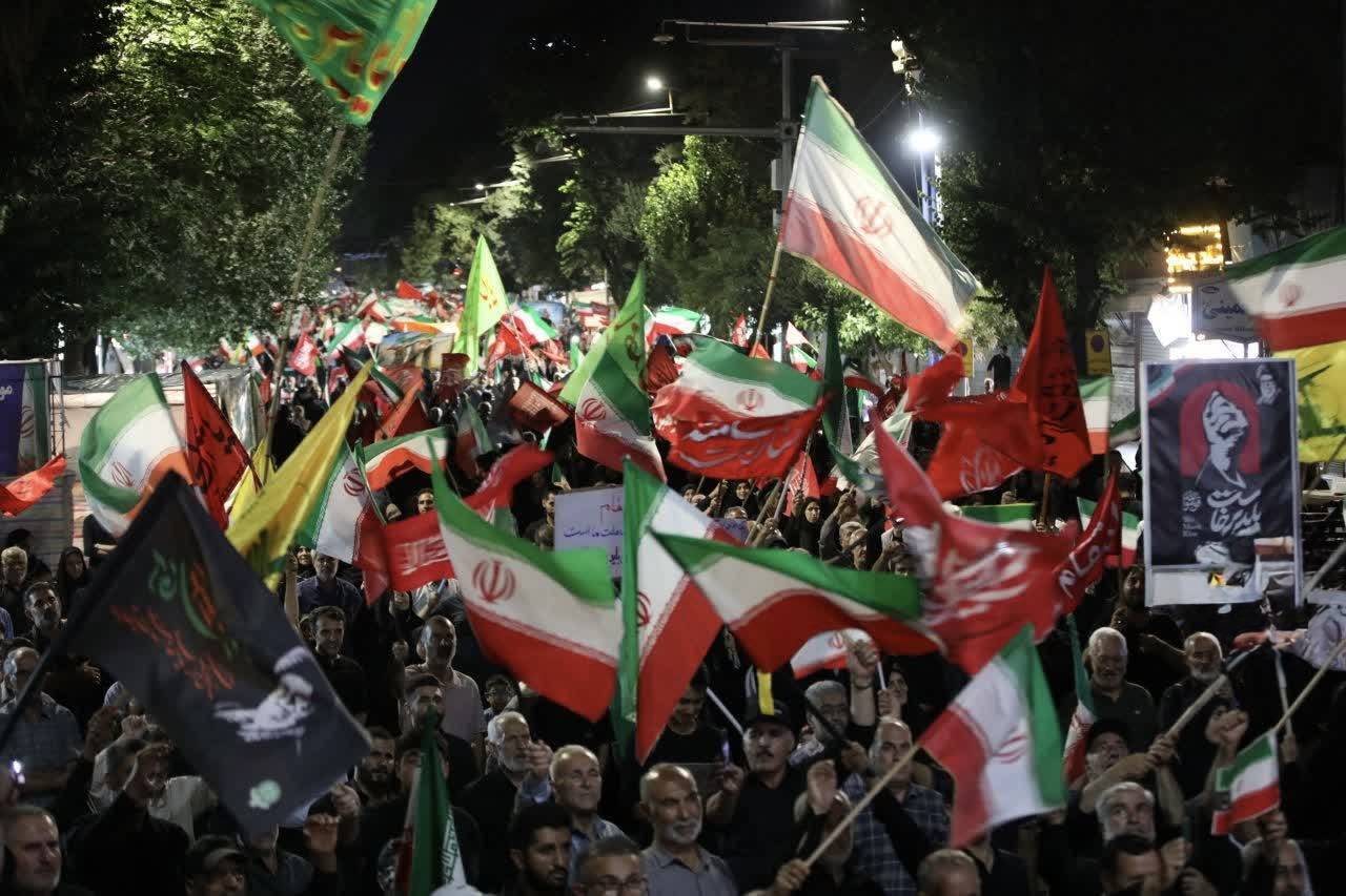 یکصدو چهل و چهارمین موج از خروش انقلابی مردم ارومیه یکصدو چهل و چهارمین موج از خروش انقلابی مردم ارومیه