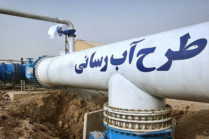 اجرای طرح شبکه آبرسانی به مسکن ملی در لارستان