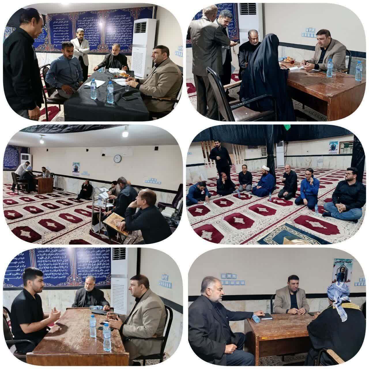 برپایی میز خدمت قضایی دادگستری شهرستان باوی در مسجد امام حسین (ع) شیبان