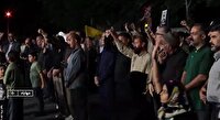 مردم مهاباد همچنان پای کار مقاومت