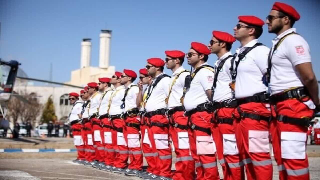 استقرار ۶۰۰ نیروی امدادی هلال‌احمر اصفهان  در تهران