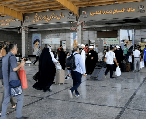تردد بیش از ۱۷۶ هزار و ۴۷۰ زائر اربعین حسینی در مرزهای شلمچه و چذابه تردد بیش از ۱۷۶ هزار و ۴۷۰ زائر اربعین حسینی در مرزهای شلمچه و چذابه