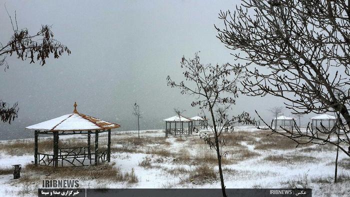 روز برفی اردبیل